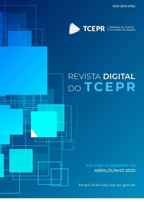 Capa da Revista Digital do TCEPR - Edição 40