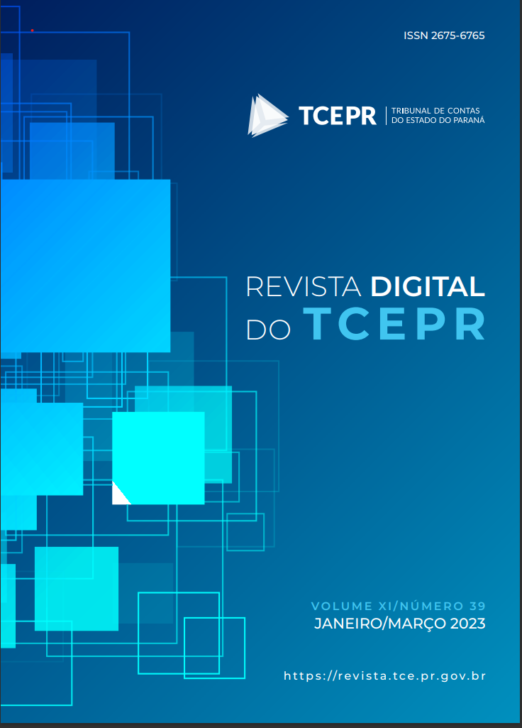Capa da Revista Digital do TCEPR - Edição 39