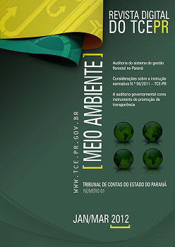 Capa da Revista Digital do TCEPR - Edição 1