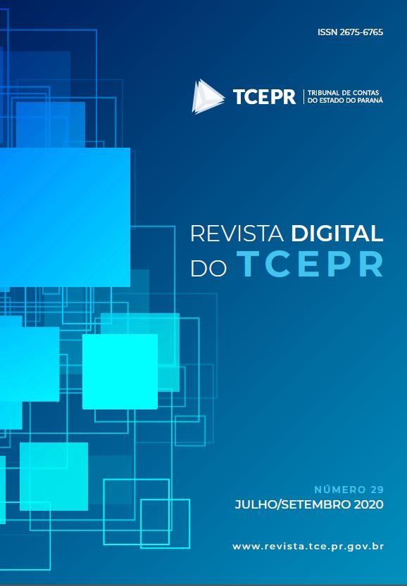 Capa da Revista Digital do TCEPR - Edição 29