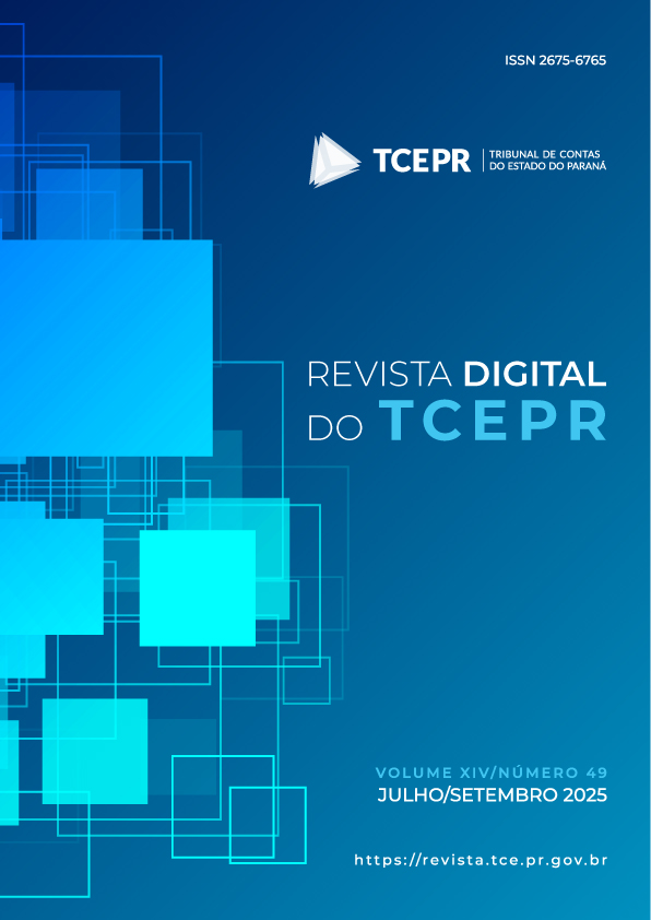 Capa da Revista Digital do TCEPR - Edição 49