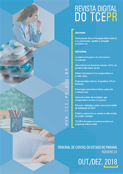 Capa da Revista Digital do TCEPR - Edição 23