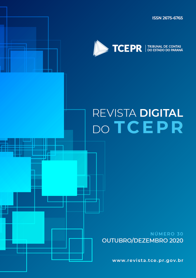 Capa da Revista Digital do TCEPR - Edição 30