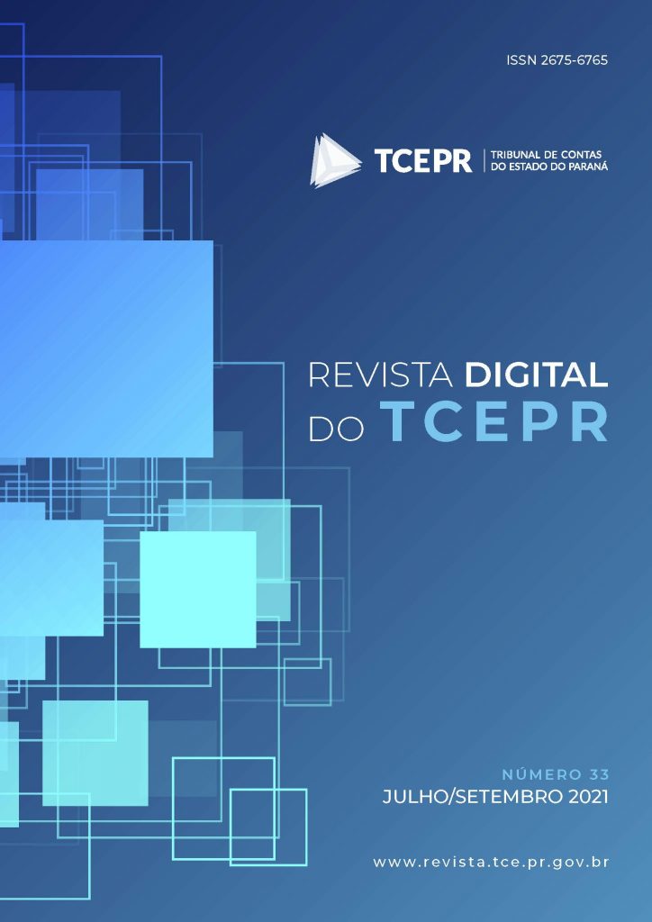 Capa da Revista Digital do TCEPR - Edição 33