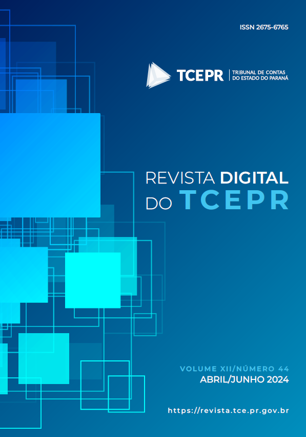 Capa da Revista Digital do TCEPR - Edição 44