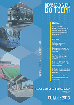 Capa da Revista Digital do TCEPR - Edição 6