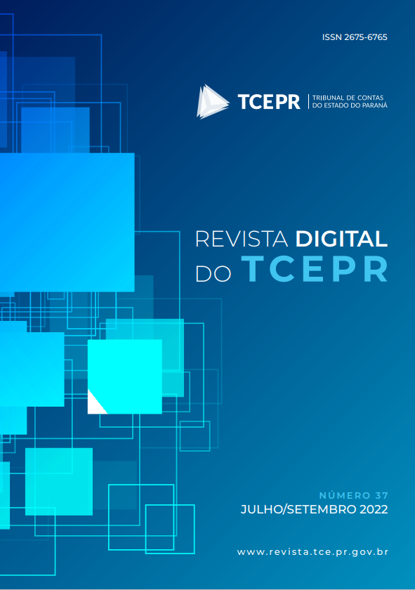 Capa da Revista Digital do TCEPR - Edição 37